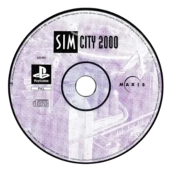 SIMCITY 2000 PS1 CD