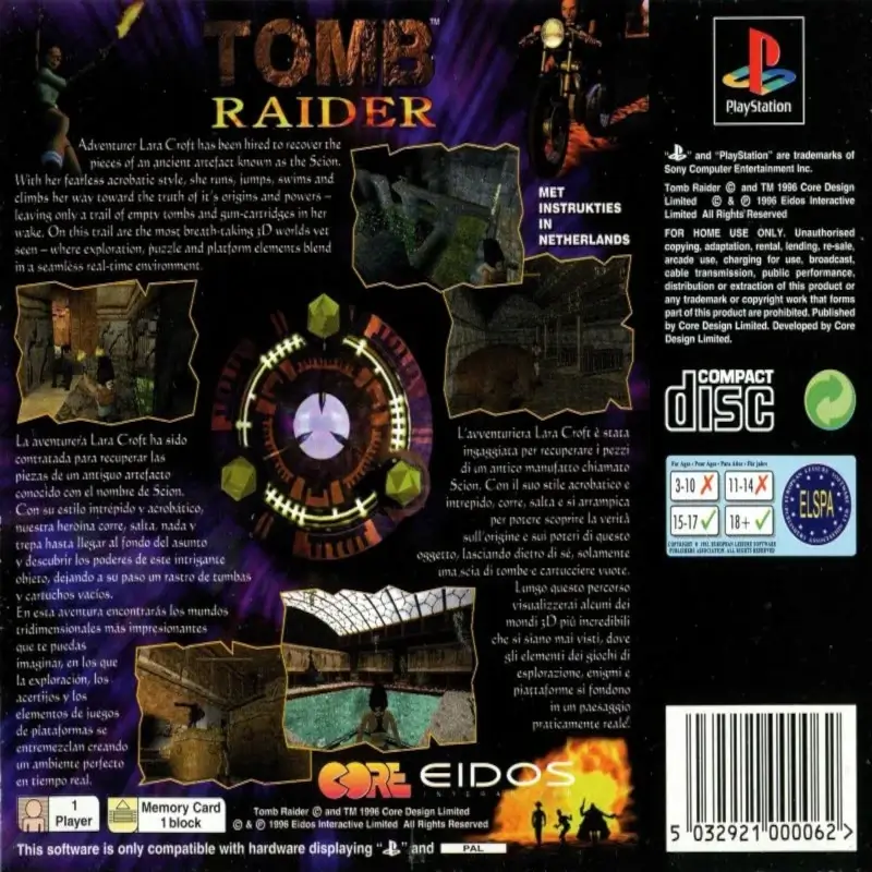 TOMB RAIDER PSX - Image 2