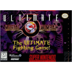 ULTIMATE MORTAL KOMBAT 3 SN (S/CAIXA, S/MANUAIS)