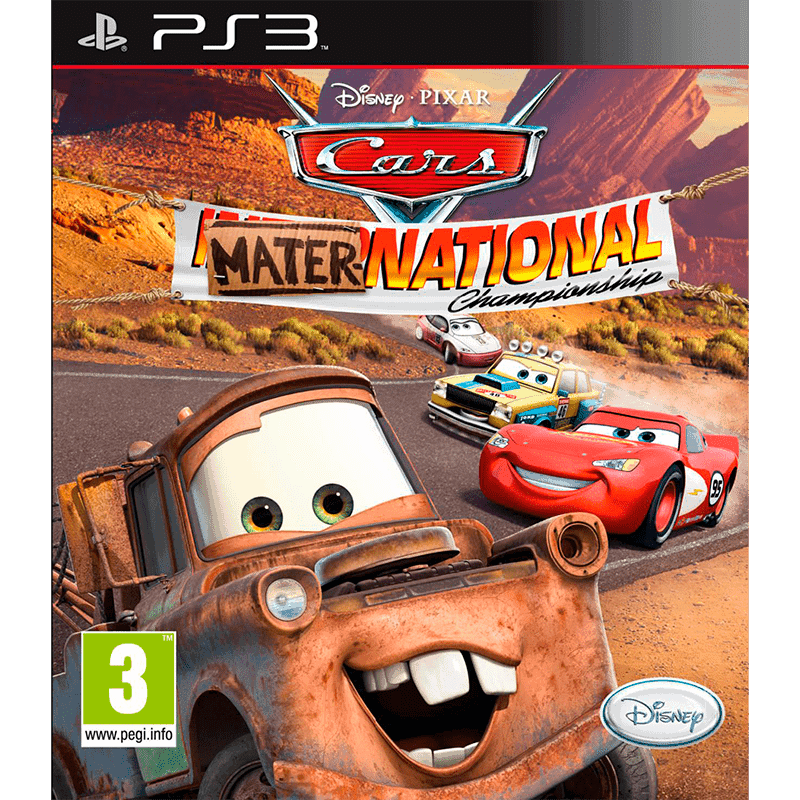 DISNEY CARS MATER NATIONAL CHAMPIONSHIP PS3 800X800