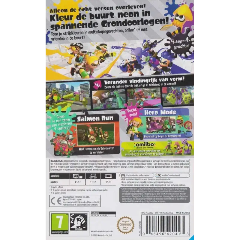 SPLATOON 2 NSW (SEMI-NOVO) - Image 2