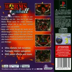 WORMS PINBALL VALUE SERIES PS1 BC