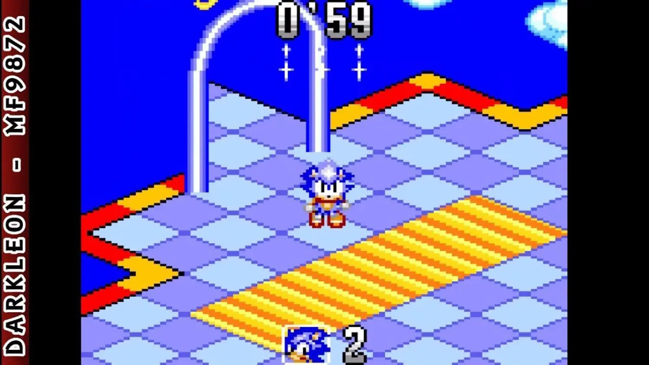 SONIC LABYRINTH GG (S/CAIXA, S/MANUAIS) - Image 5