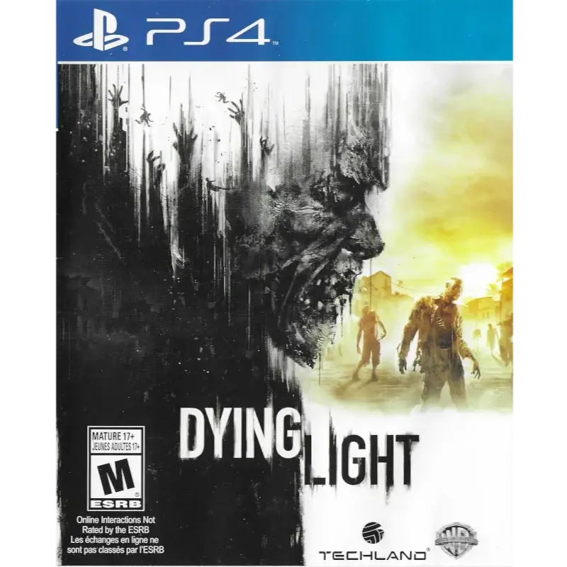 DYING LIGHT PS4 SEMI NOVO CAPA