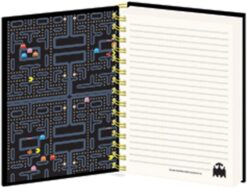 CADERNO DE ARGOLAS A5 PAC MAN HIGH SCORE 16440 2