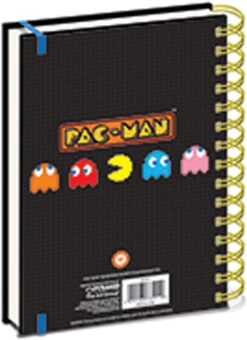 CADERNO DE ARGOLAS A5 PAC MAN HIGH SCORE 16440 3
