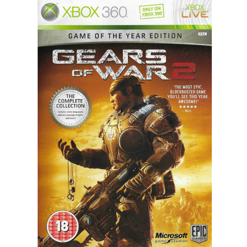 Gears of War - Xbox 360 (SEMI-NOVO)