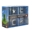 CONJUNTO CHAVENAS CAFE CRISTAL MINECRAFT FC