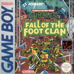 TEENAGE MUTANT NINJA TURTLES FALL OF THE FOOT CLAN GB (S/CAIXA S/MANUAIS)