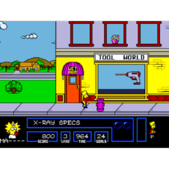 THE SIMPSONS BART VS. THE SPACE MUTANTS MD IG3