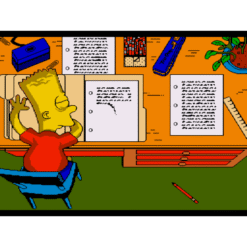 THE SIMPSONS BARTS NIGHTMARE MD IG1