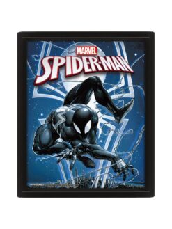 QUADRO POSTER 3D MARVEL SPIDER MANVENOM 1