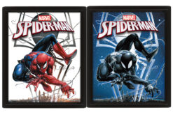 QUADRO POSTER 3D MARVEL SPIDER MANVENOM