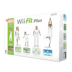 WII FIT PLUS + WII BALANCE BOARD (COMPLETA) (BRANCA) (SEMI-NOVA)