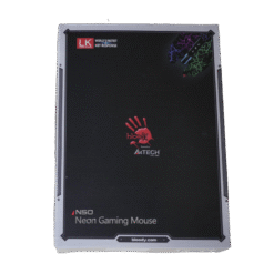 BLOODY RATO GAMING RGB N50 NEON USB 4000DPI PRETO IG2