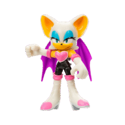 FIGURA ROUGE SONIC THE HEDGEHOG 6CM JAKKS