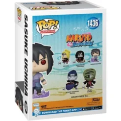 POP ANIMATION NARUTO SHIPPUDEN SASUKE UCHIHA No1436 boxe back