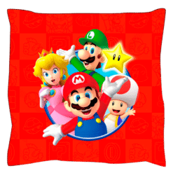 ALMOFADA SUPER MARIO BROS 40CMX40CM