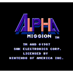 ALPHA MISSION NES IG1