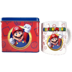 CONJUNTO PARA OFERTA SUPER MARIO BROS CANECA MEALHEIRO IG1