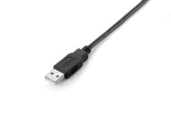 EQUIP CABO USB 2.0 TYPE A PARA USB TYPE B M M 1MT PRETO 1