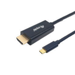 EQUIP CABO USB-C PARA HDMI M/M 3MTS (PRETO)