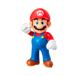 FIGURA SUPER MÁRIO WAVE 38 6CM JAKKS