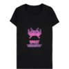 T SHIRT FEMENINA DE MANGA CURTA SPACE INVADERS FC