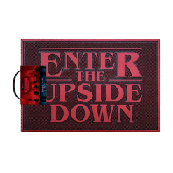 TAPETE DE PORTA STRANGER THINGS  (ENTER THE UPSIDE DOWN) 60CMX40CM