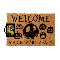 TAPETE DE PORTA DISNEY NIGHTMARE BEFORE CHRISTMAS 60CMX40CM