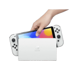 CONSOLA NINTENDO SWITCH OLED BRANCA COMPLETA SEMI NOVA 1 FC