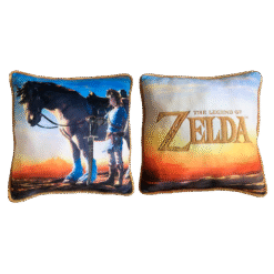 ALMOFADA THE LEGEND OF ZELDA LINK AND EPONA 40CM