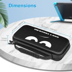 BOLSA DURA DONT TOUCH ME PARA NINTENDO SWITCH OU SWITCH OLED 6