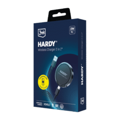 3MK HARDY WIRELESS CHARGER 2 EM 1 15W (PRETO)