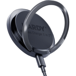 3MK HARDY WIRELESS CHARGER 2 IN 1 15W PRETO IG3