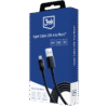 3MK HYPER CABLE USB A TO MICRO 1.2M PRETO FC