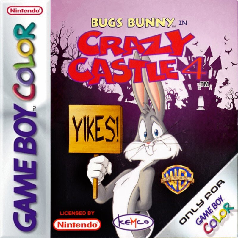 BUGS BUNNY IN CRAZY CASTLE 4 GBC FC