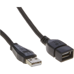 CABO DE EXTENSÃO USB 20CM