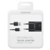 SAMSUNG TRAVEL ADAPTER FAST CHARGER 15W USB TO USB C FC