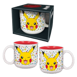 CANECA POKÉMON PIKACHU BRANCA 360ML