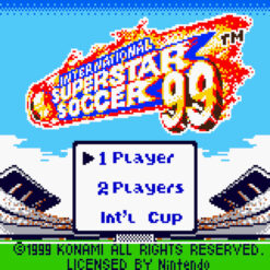 INTERNATIONAL SUPER STAR SOCCER 99 GBC IG3