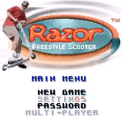 RAZOR FREESTYLE SCOOTER GBC IG3