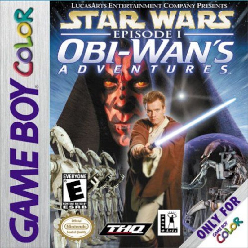 STAR WARS EPISODE I OBI WANS ADVENTURES GBC FC