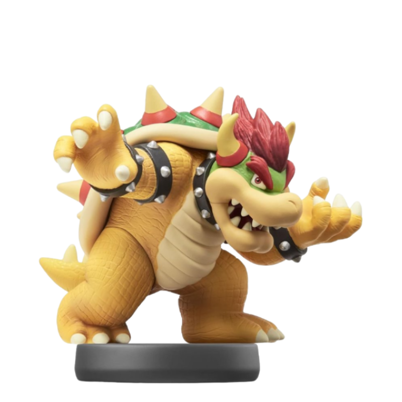 FIGURA AMIIBO SUPER SMASH BROS BOWSER NO.20 CORRETA