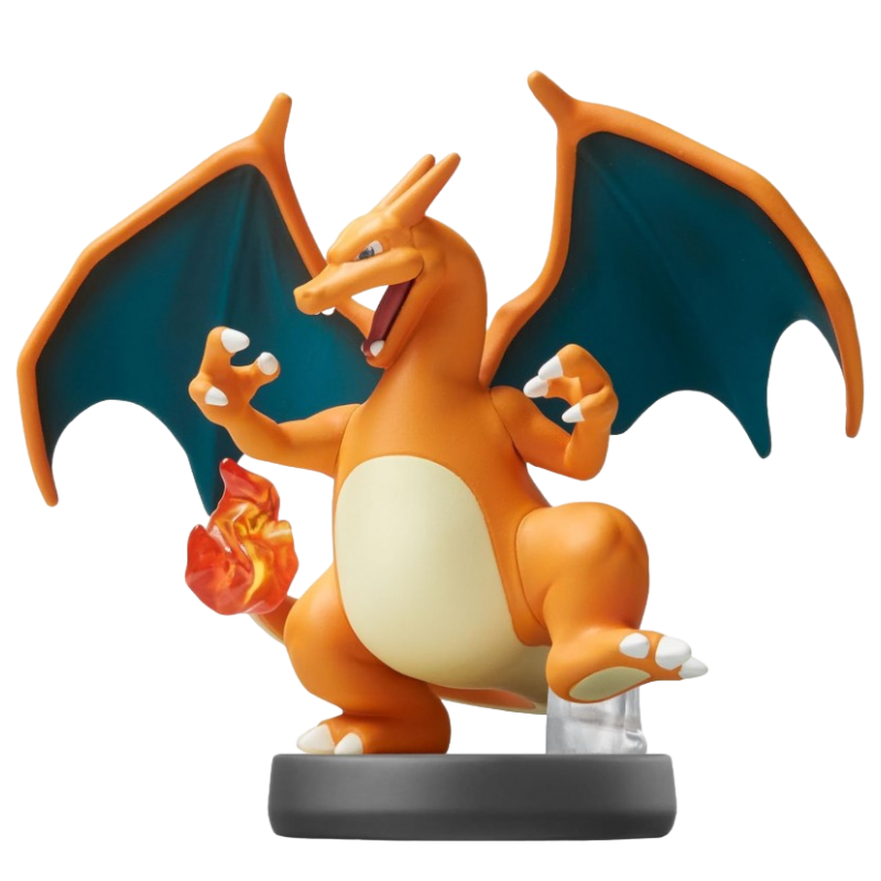 FIGURA AMIIBO SUPER SMASH BROS CHARIZARD NO.33 CORRETA