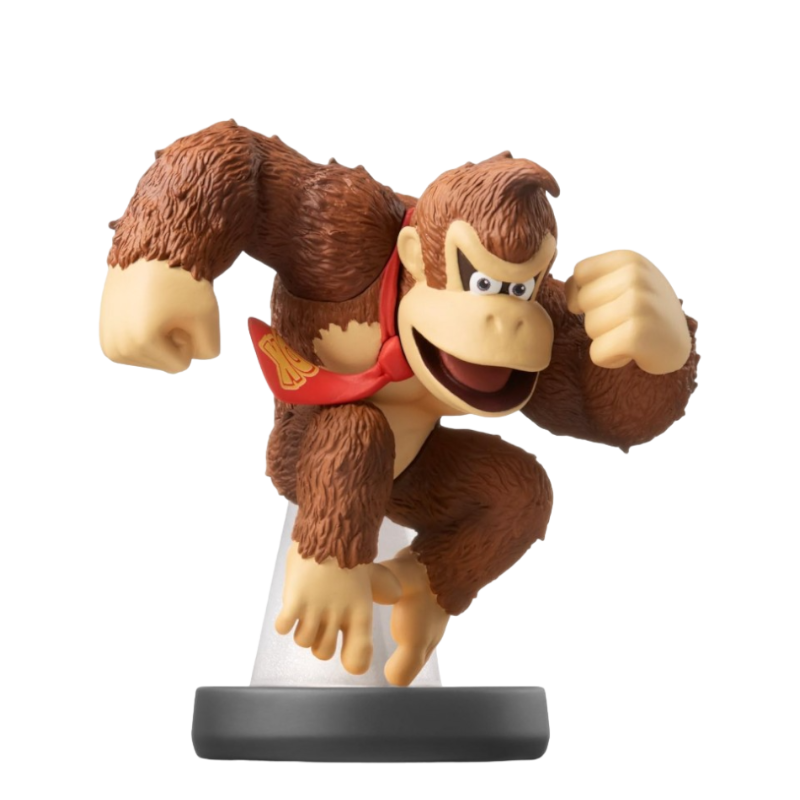 FIGURA AMIIBO SUPER SMASH BROS DONKEY KONG NO.4 CORRETA