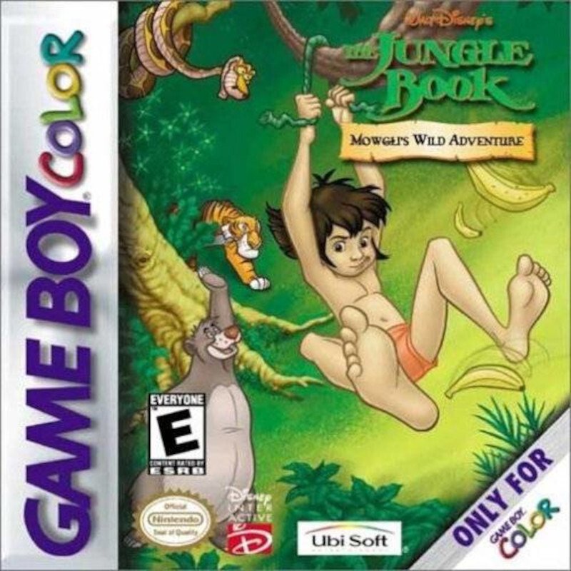 THE JUNGLE BOOK MOWGLIS WILD ADVENTURE GBC FC