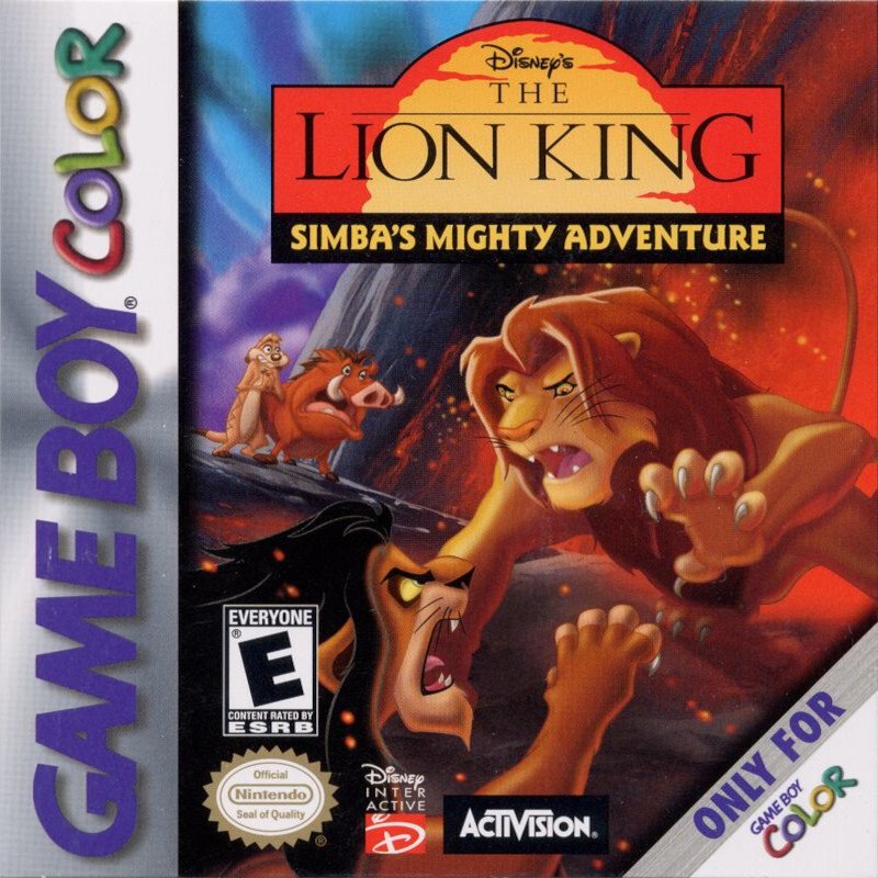 THE LION KING SIMBAS MIGHTY ADVENTURE GBC FC