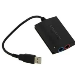 ADAPTADOR USB MICROFONES SINGSTAR PS2 (SEMI-NOVO)