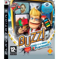 BUZZ! QUEM É O GÉNIO PORTUGUÊS? PS3 (SEMI-NOVO)